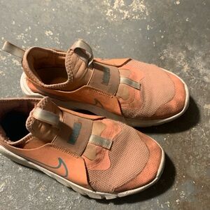 Super Cute Pink Nike Slip on Running shoes size 4.5y